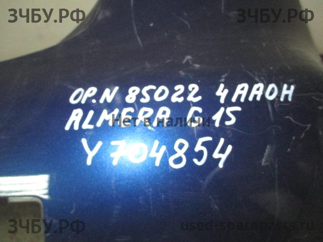 Nissan Almera G15 Бампер задний