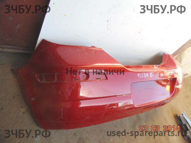 Nissan Tiida 1 Бампер задний