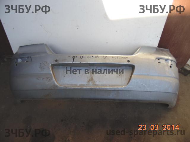 Nissan Tiida 1 Бампер задний