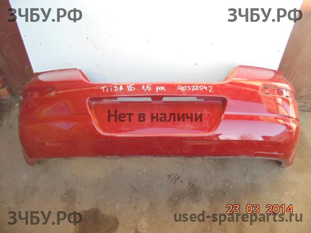 Nissan Tiida 1 Бампер задний