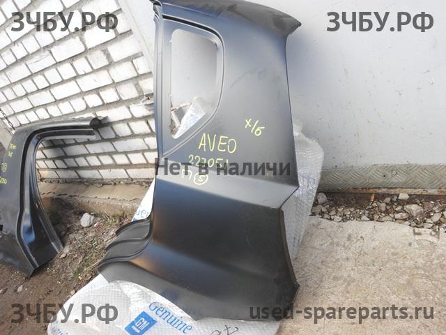 Chevrolet Aveo 1 (T200) Крыло заднее левое
