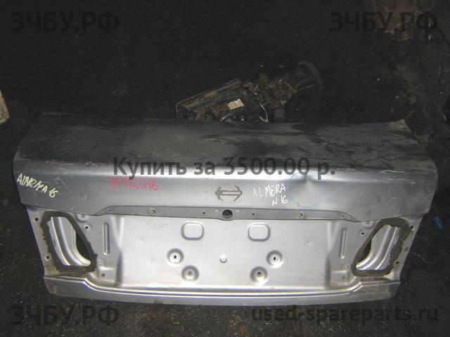 Nissan Almera 16 Крышка багажника