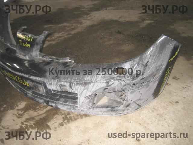 Nissan Tiida 1 Бампер передний