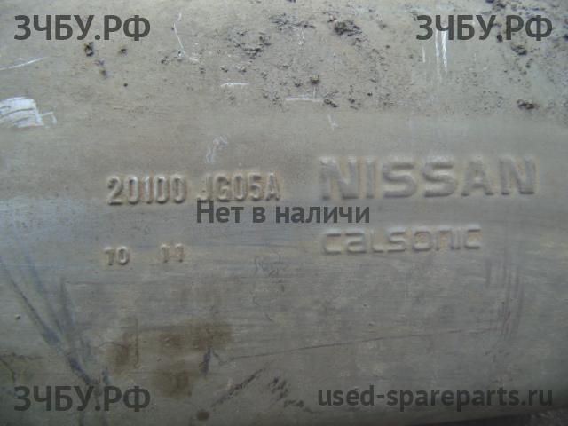 Nissan X-Trail 2 (T31) Глушитель основной