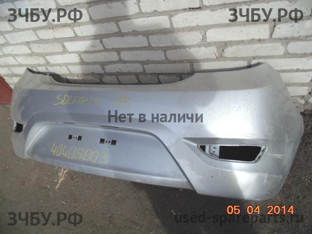 Hyundai Solaris 1 Бампер задний
