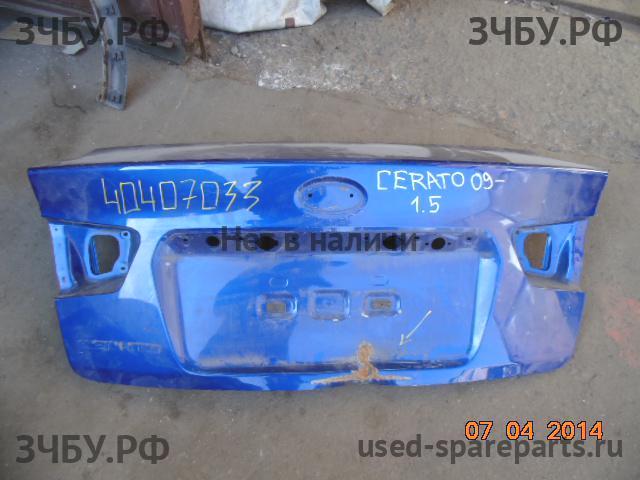 KIA Cerato 2 Крышка багажника