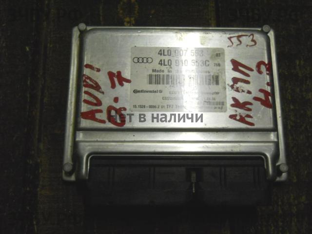 Audi Q7 [4L] Блок управления пневмоподвеской