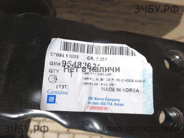 Chevrolet Aveo 3 (T300) Усилитель бампера передний