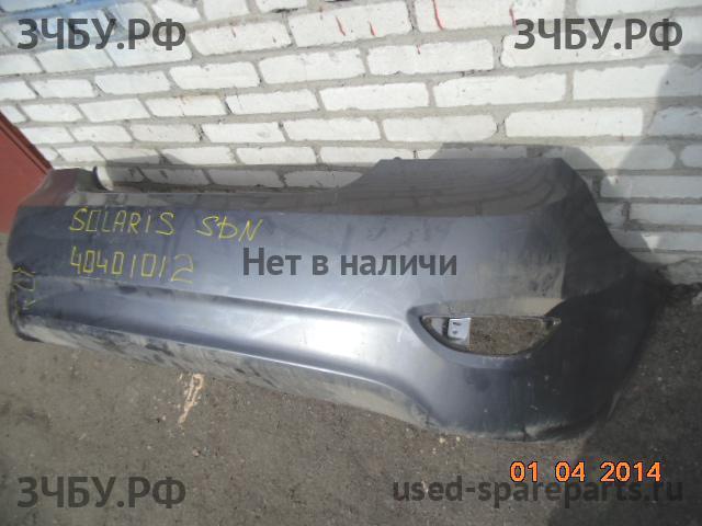 Hyundai Solaris 1 Бампер задний