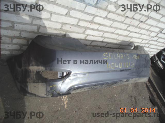 Hyundai Solaris 1 Бампер задний