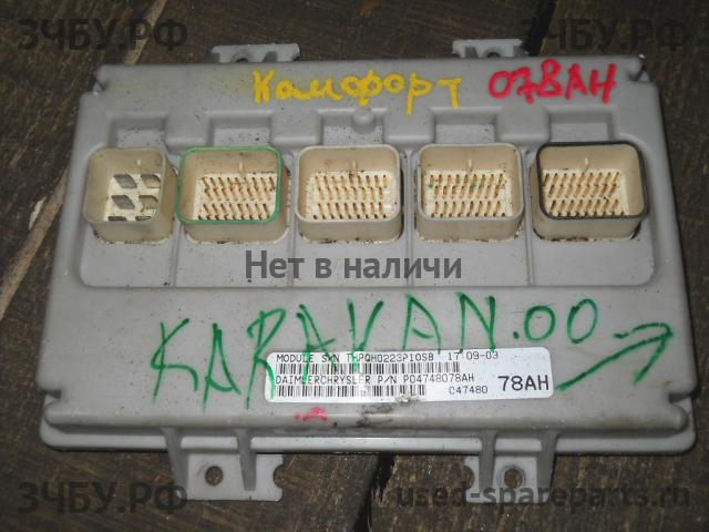 Chrysler Voyager/Caravan 4 Блок комфорта