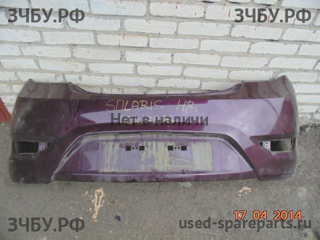 Hyundai Solaris 1 Бампер задний