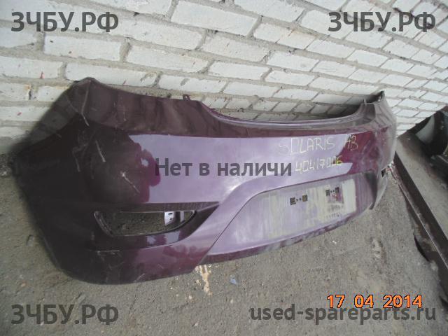 Hyundai Solaris 1 Бампер задний