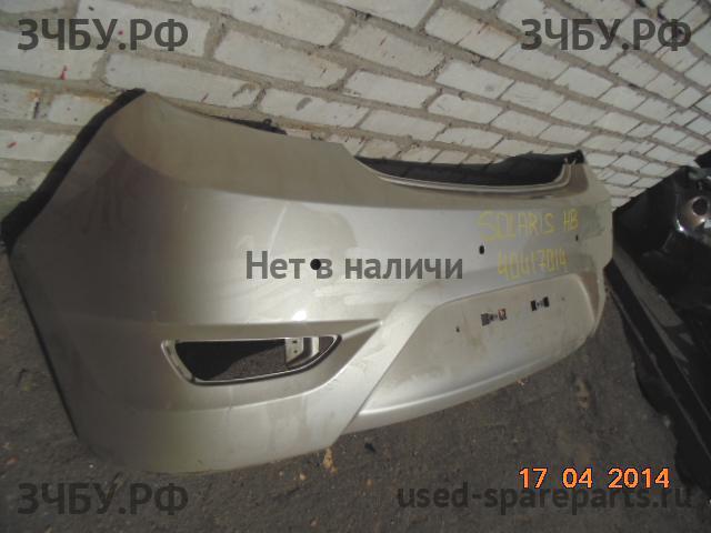 Hyundai Solaris 1 Бампер задний
