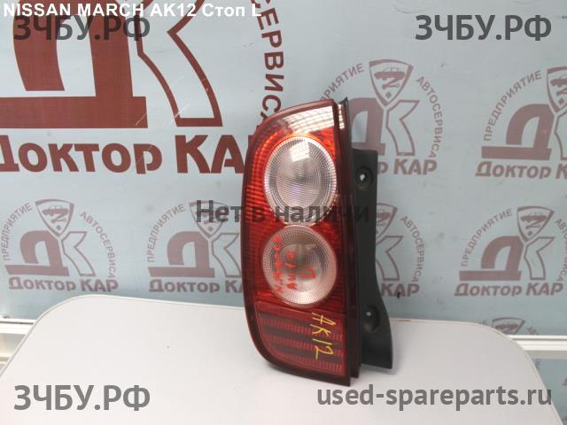 Nissan March K12 Фонарь задний (стоп сигнал)