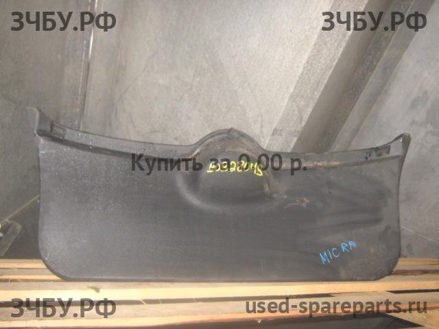Nissan Micra K12 Обшивка крышки багажника