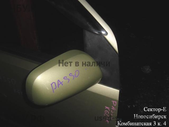 Toyota Passo 1 (C10) Зеркало правое электрическое