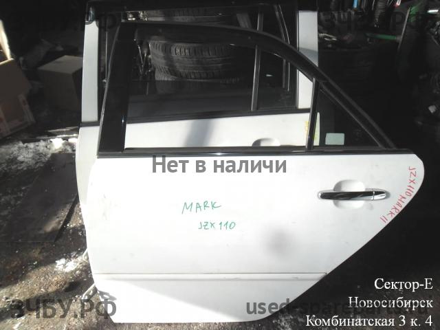 Toyota Mark 2 (JZX110) Дверь задняя левая