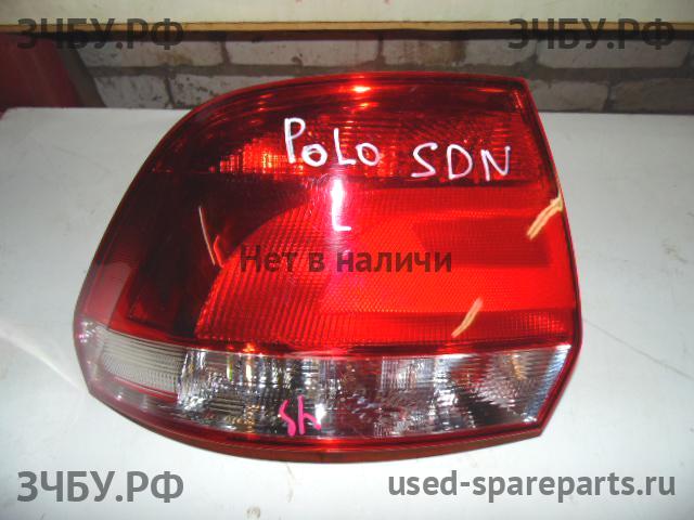 Volkswagen Polo 5 (Sedan) Фонарь левый