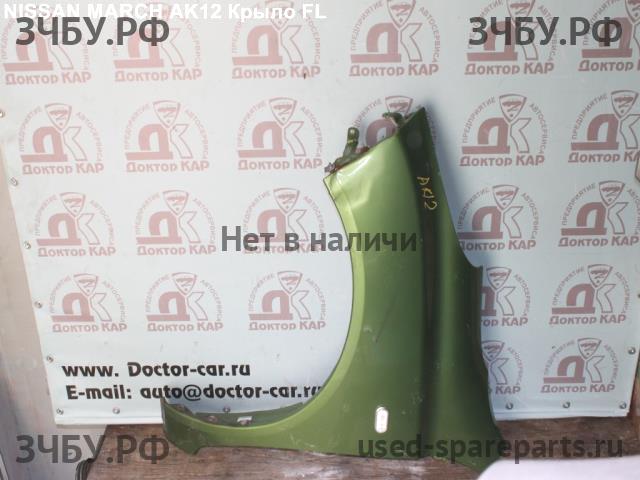 Nissan March K12 Крыло переднее левое