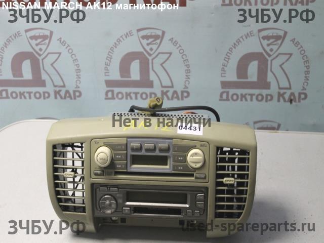 Nissan March K12 Магнитола