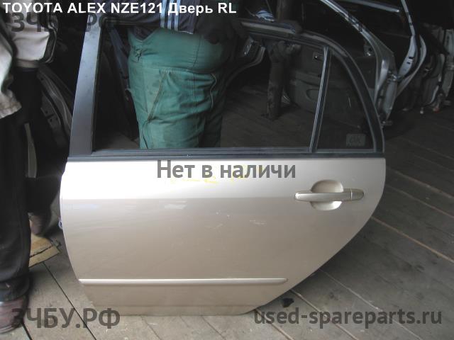 Toyota Allex Дверь задняя левая