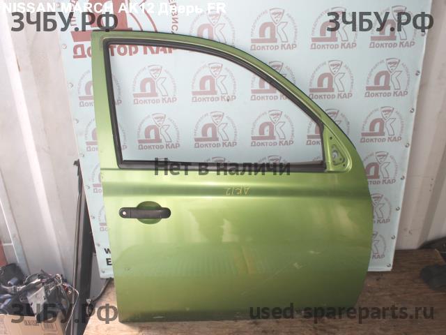 Nissan March K12 Дверь передняя правая
