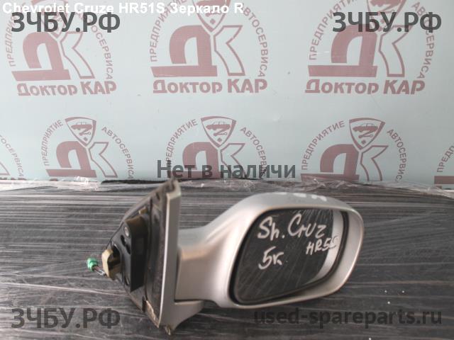 Chevrolet Cruze 1 Зеркало правое электрическое