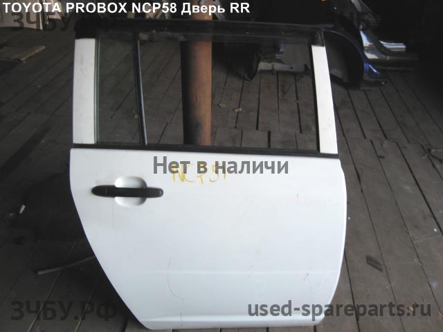 Toyota Probox Дверь задняя правая