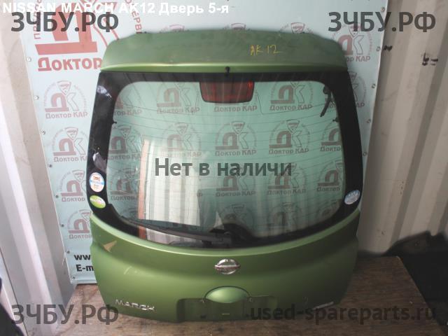 Nissan March K12 Дверь багажника