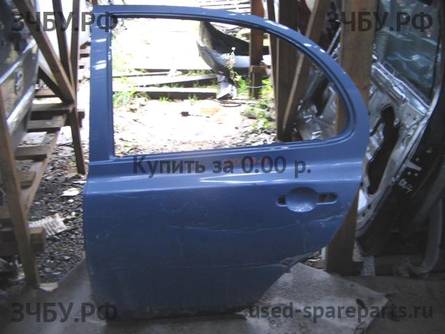 Nissan Micra K12 Дверь задняя левая
