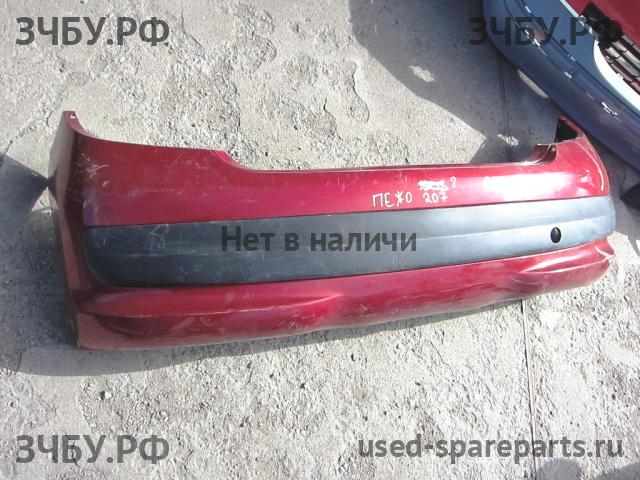 Peugeot 207 Бампер задний