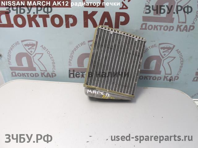Nissan March K12 Радиатор отопителя