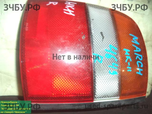 Nissan March K11 Фонарь правый