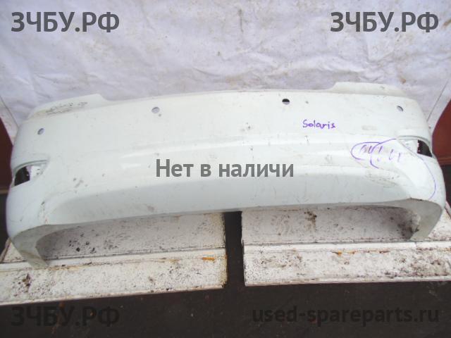 Hyundai Solaris 1 Бампер задний