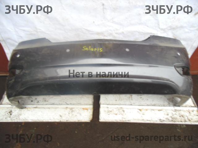 Hyundai Solaris 1 Бампер задний