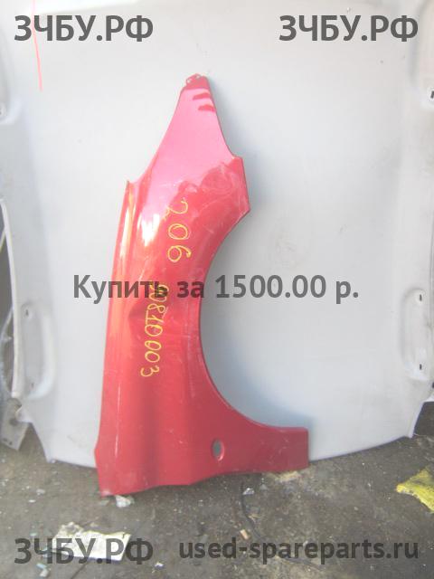 Peugeot 206 Крыло переднее правое
