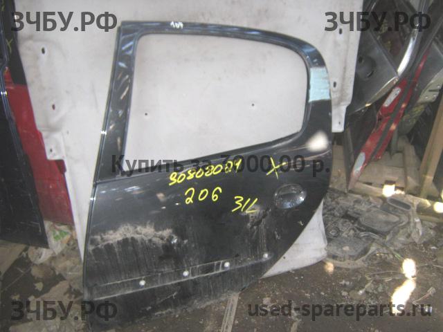 Peugeot 206 Дверь задняя левая