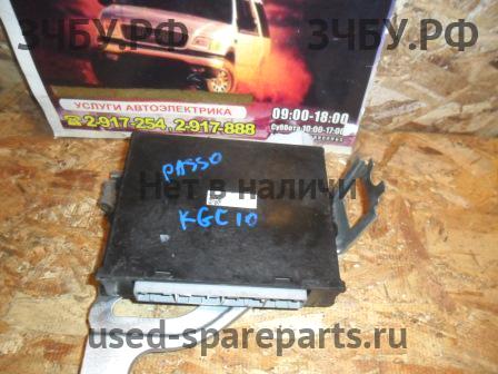 Toyota Passo 1 (C10) Блок управления двигателем