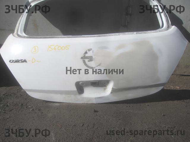 Opel Corsa D Дверь багажника