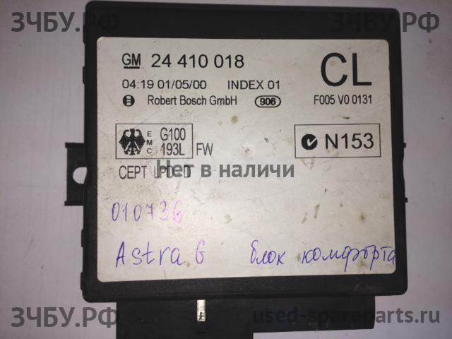 Opel Astra G Блок комфорта