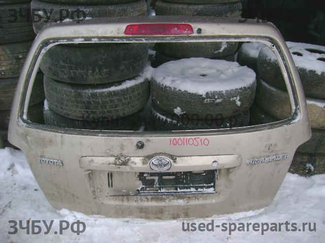 Toyota Highlander 1 Крышка багажника