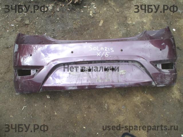 Hyundai Solaris 1 Бампер задний