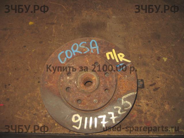 Opel Corsa C Кулак поворотный передний правый (со ступицей)