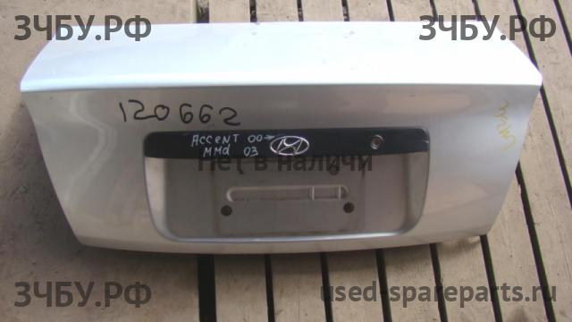 Hyundai Accent 2 Крышка багажника