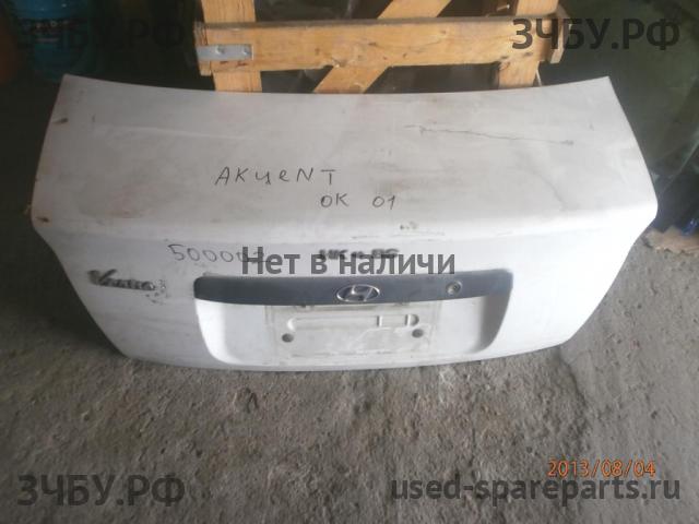 Hyundai Accent 2 Крышка багажника