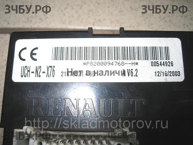Renault Kangoo 1 (рестайлинг) Блок управления двигателем