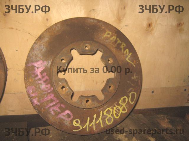Nissan Patrol (Y61) Диск тормозной передний