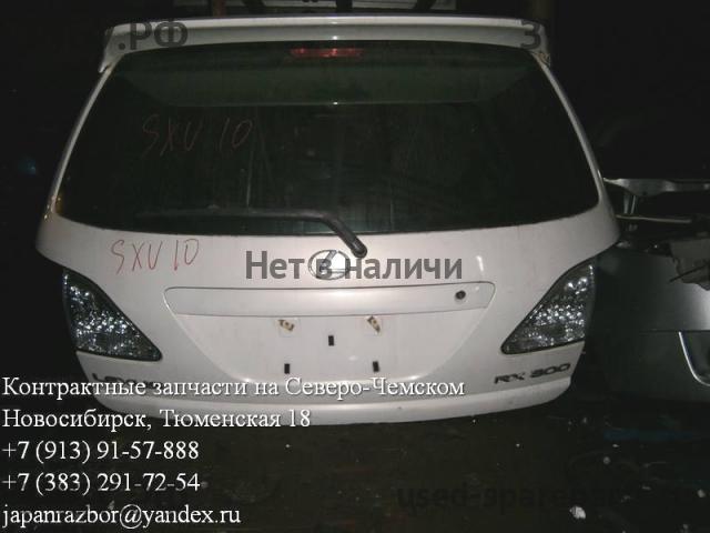 Toyota Harrier 1 Дверь багажника