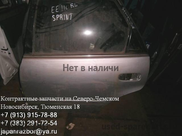 Toyota Sprinter 8 (E110) Дверь задняя левая